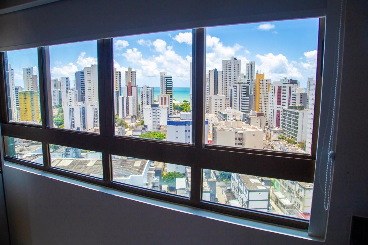 Flat No Melhor De Boa Viagem, Vista Para O Mar, Andar Alto Recife Exterior photo